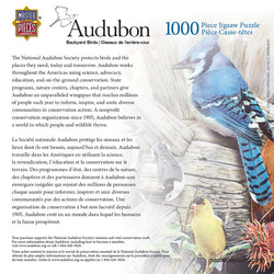 Puzzle Masterpieces: 1000 Piece Audubon - Backyard Birds