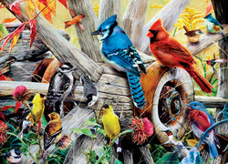 Puzzle Masterpieces: 1000 Piece Audubon - Backyard Birds