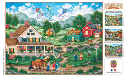 Puzzle Masterpieces:  550 Piece Heartland Collection - Crosswinds