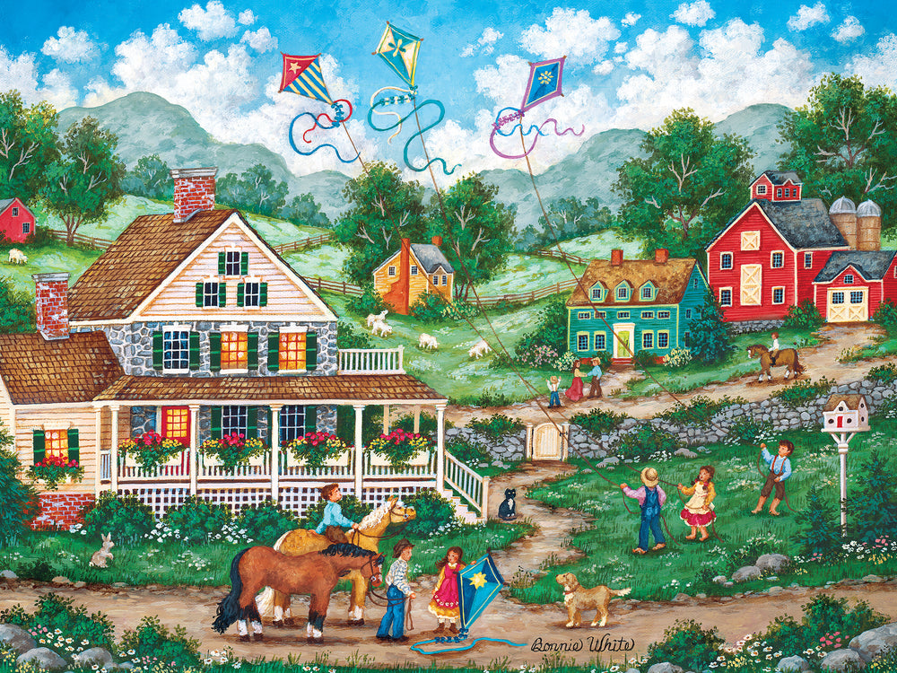 Puzzle Masterpieces:  550 Piece Heartland Collection - Crosswinds