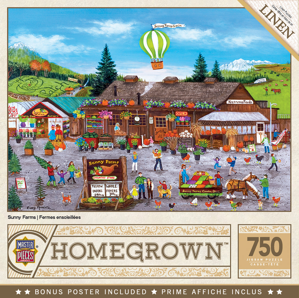 Puzzle Masterpieces:  750 Piece Homegrown - Roche Harbor