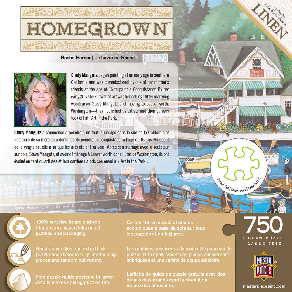 Puzzle Masterpieces:  750 Piece Homegrown - Roche Harbor