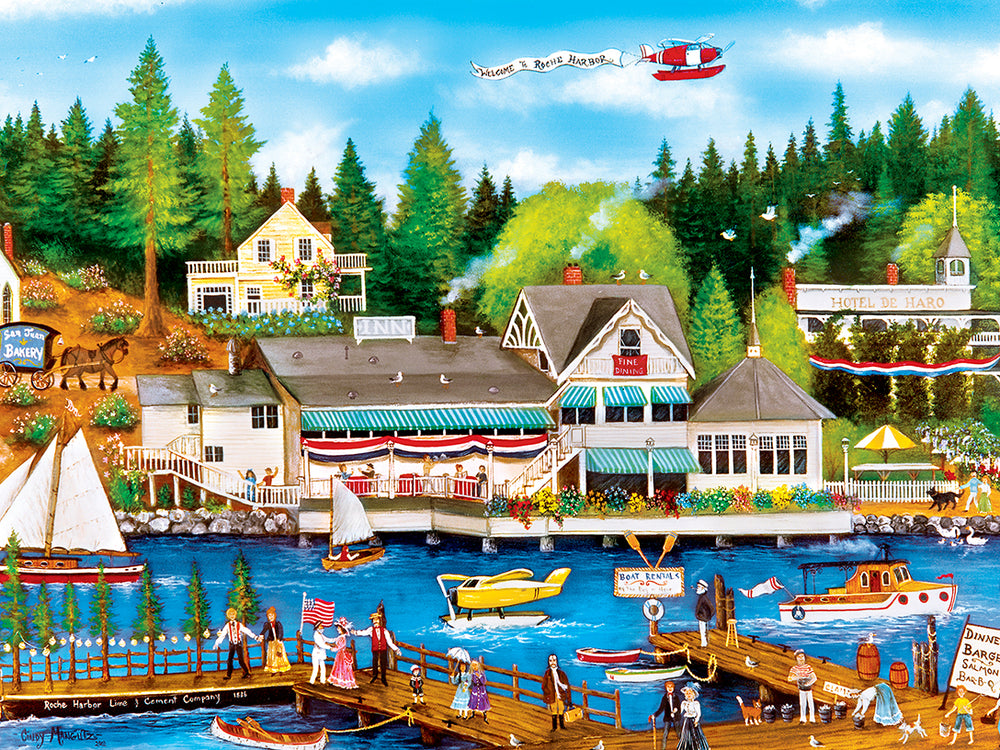Puzzle Masterpieces:  750 Piece Homegrown - Roche Harbor