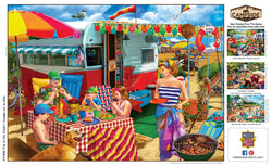Puzzle Masterpieces:  300 piece EzGrip Campside - Trip to the Coast