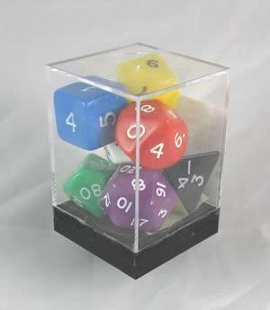 Dice Koplow: Poly 7 Set Jumbo Opaque Box