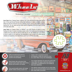 Puzzle Masterpieces:  750 Piece Wheels - The Auctioneer