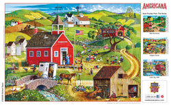 Puzzle Masterpieces:  500 Piece EZ-Grip School Days