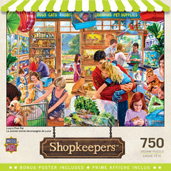 Puzzle Masterpieces:  750 Piece Shopkeepers - Lucy's First Pet