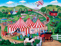 Puzzle Masterpieces:  300 piece EzGrip Town & Country - Jolly Time Circus