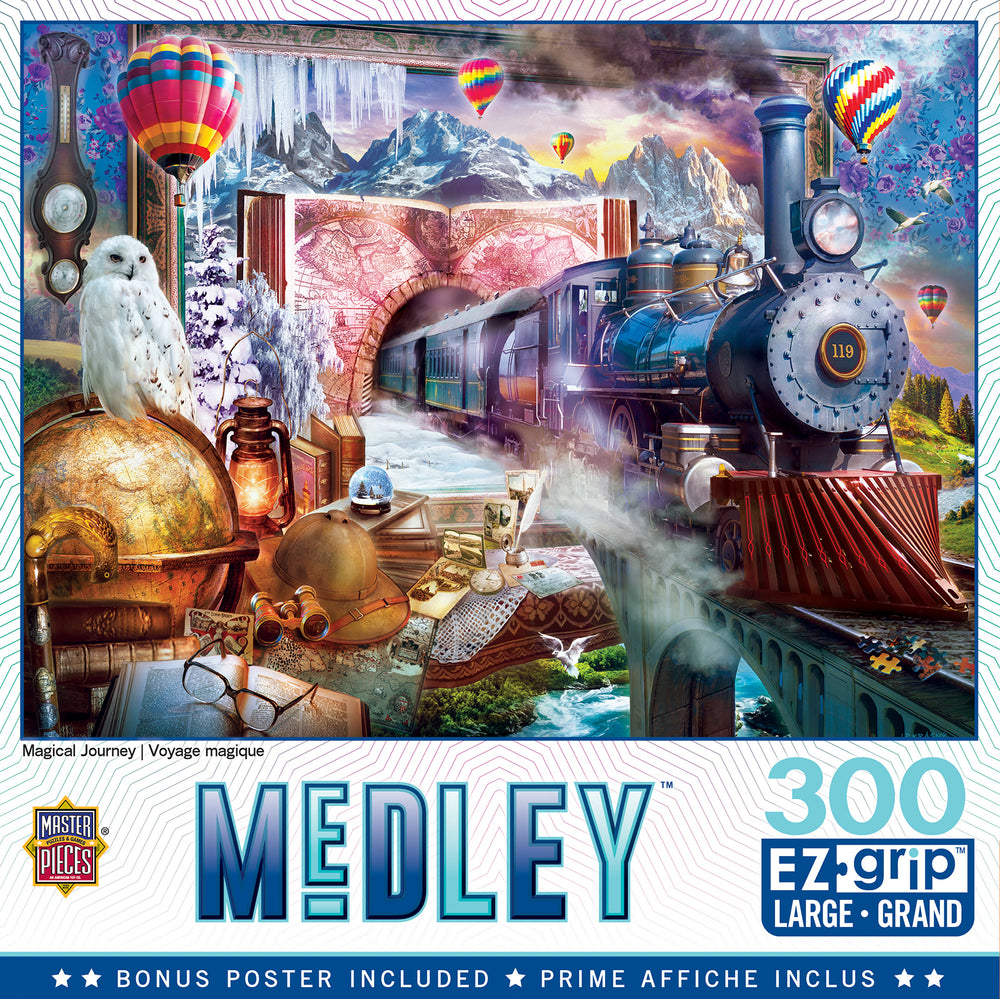 Puzzle Masterpieces:  300 piece EzGrip Medley - Magical Journey