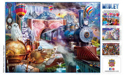 Puzzle Masterpieces:  300 piece EzGrip Medley - Magical Journey