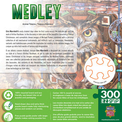 Puzzle Masterpieces:  300 piece EzGrip Medley - Animal Totems