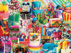 Puzzle Masterpieces:  300 piece EzGrip Trendz - Fancy Cakes