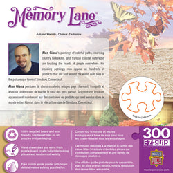 Puzzle Masterpieces:  300 Piece EZGRip Memory Lane - Autumn Warmth
