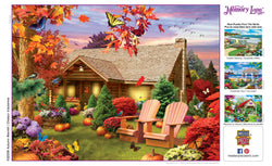 Puzzle Masterpieces:  300 Piece EZGRip Memory Lane - Autumn Warmth