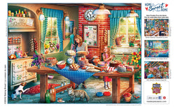 Puzzle Masterpieces:  550 Piece Home Sweet Home - Baking Bread