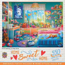 Puzzle Masterpieces:  550 Piece Home Sweet Home - Annie's Hideway