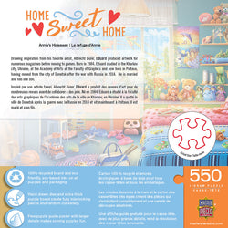 Puzzle Masterpieces:  550 Piece Home Sweet Home - Annie's Hideway