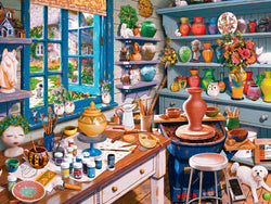 Puzzle Masterpieces:  550 Piece Home Sweet Home - Garden Getaway
