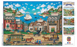 Puzzle Masterpieces:  550 Piece Heartland Collection - Oceanside Trolley