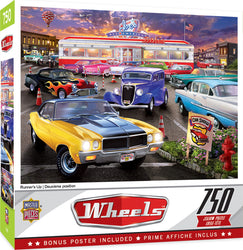 Puzzle Masterpieces:  750 Piece Wheels - Runner's Up