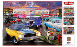 Puzzle Masterpieces:  750 Piece Wheels - Runner's Up