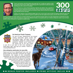 Puzzle Masterpieces:  300 Piece EzGrip Holiday - Holiday Visitors