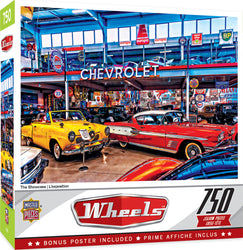 Puzzle Masterpieces:  750 Piece Wheels - The Showcase