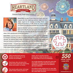 Puzzle Masterpieces:  550 Piece Heartland Collection - Fireworks Finale
