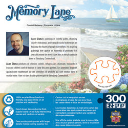 Puzzle Masterpieces:  300 piece EzGrip Memory Lane - Coastal Getaway