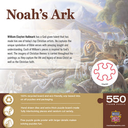 Puzzle Masterpieces:  550 Piece Inspirational - Noah’s Ark