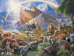 Puzzle Masterpieces:  550 Piece Inspirational - Noah’s Ark