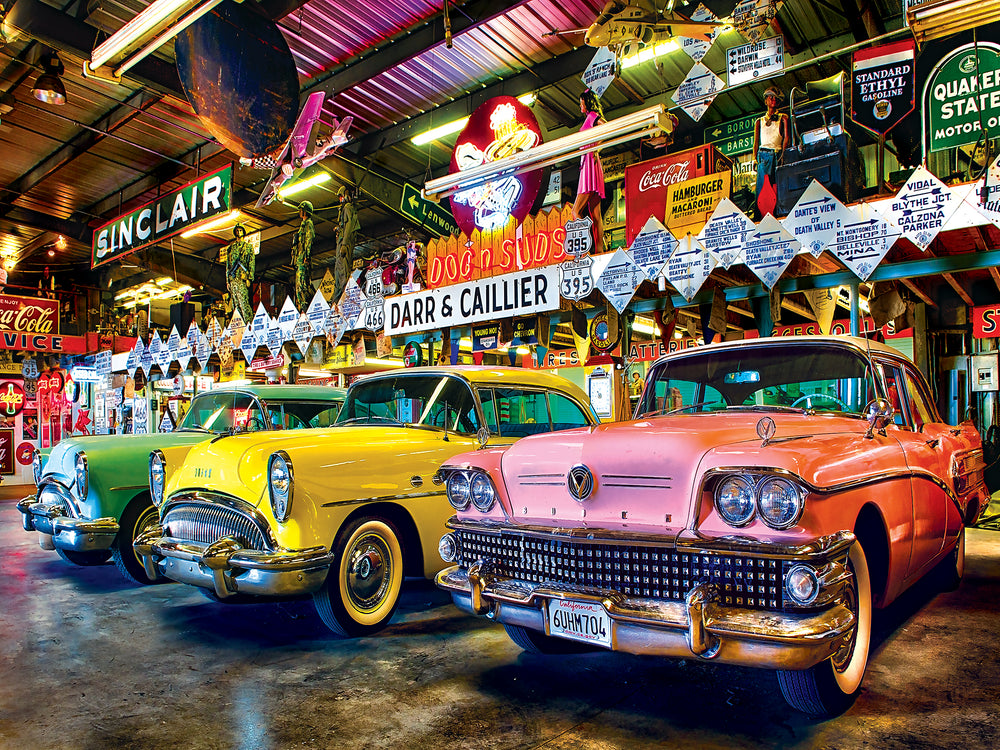 Puzzle Masterpieces:  750 Piece Wheels - Three Beauties