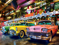 Puzzle Masterpieces:  750 Piece Wheels - Three Beauties