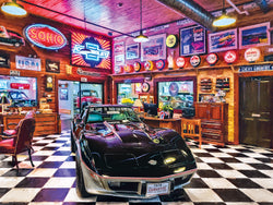 Puzzle Masterpieces:  750 Piece Wheels - Black Beauty