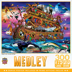 Puzzle Masterpieces:  300 piece EzGrip Medley - Noah's Ark
