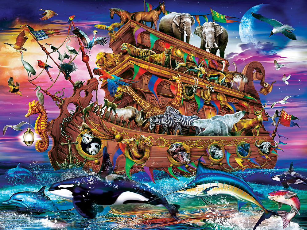 Puzzle Masterpieces:  300 piece EzGrip Medley - Noah's Ark