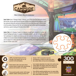 Puzzle Masterpieces:  300 piece EzGrip Campside - Hiker's Dream