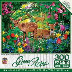 Puzzle Masterpieces:  300 piece EzGrip Green Acres - Spirit of Spring