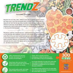 Puzzle Masterpieces:  300 piece EzGrip Trendz - Viva la Pizza