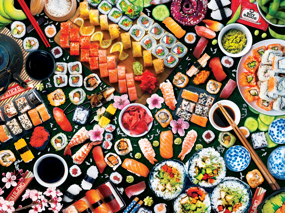 Puzzle Masterpieces:  300 piece EzGrip Trendz - Sushi Surprise