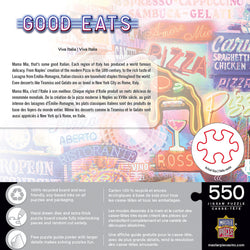 Puzzle Masterpieces:  550 Piece Good Eats - Viva Italia