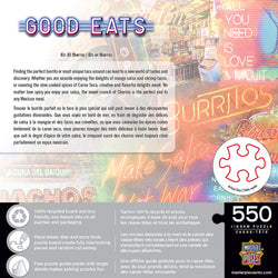 Puzzle Masterpieces:  550 Piece Good Eats - En el Barrio