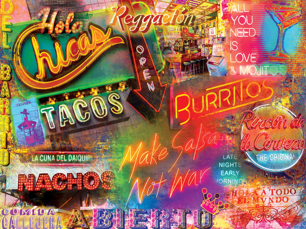 Puzzle Masterpieces:  550 Piece Good Eats - En el Barrio