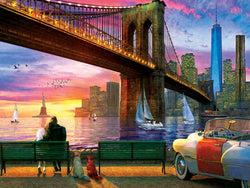 Puzzle Masterpieces:  550 Piece Travel Diary - New York Romance