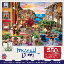 Puzzle Masterpieces:  550 Piece Travel Diary - Italian Afternoon