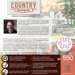 Puzzle Masterpieces:  550 Piece Country Escapes - Millionaire's Row