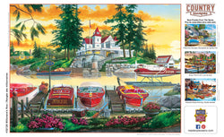 Puzzle Masterpieces:  550 Piece Country Escapes - Millionaire's Row