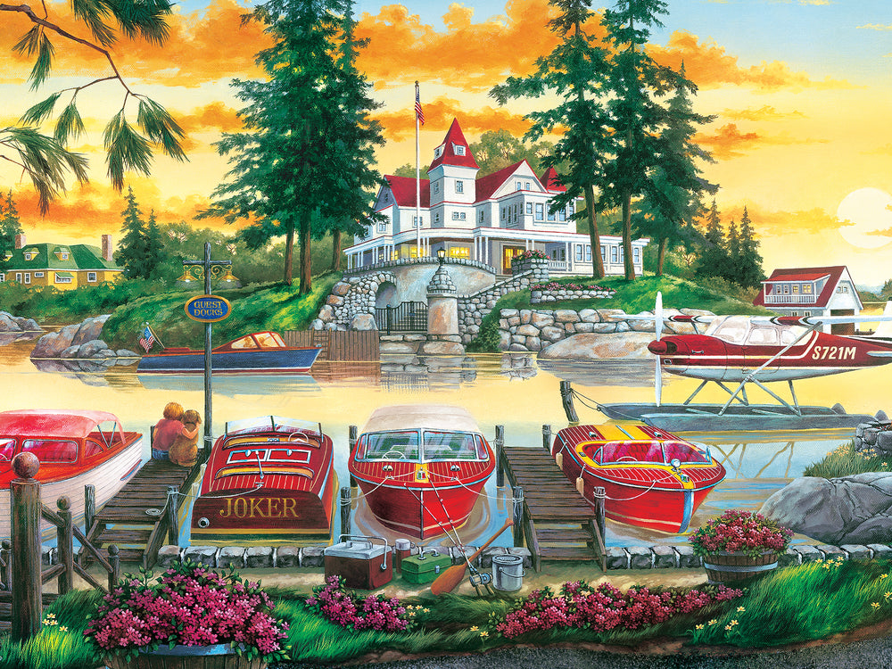 Puzzle Masterpieces:  550 Piece Country Escapes - Millionaire's Row