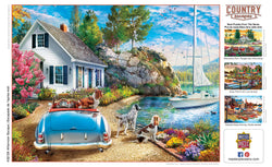 Puzzle Masterpieces:  550 Piece Country Escapes - Afternoon Escape